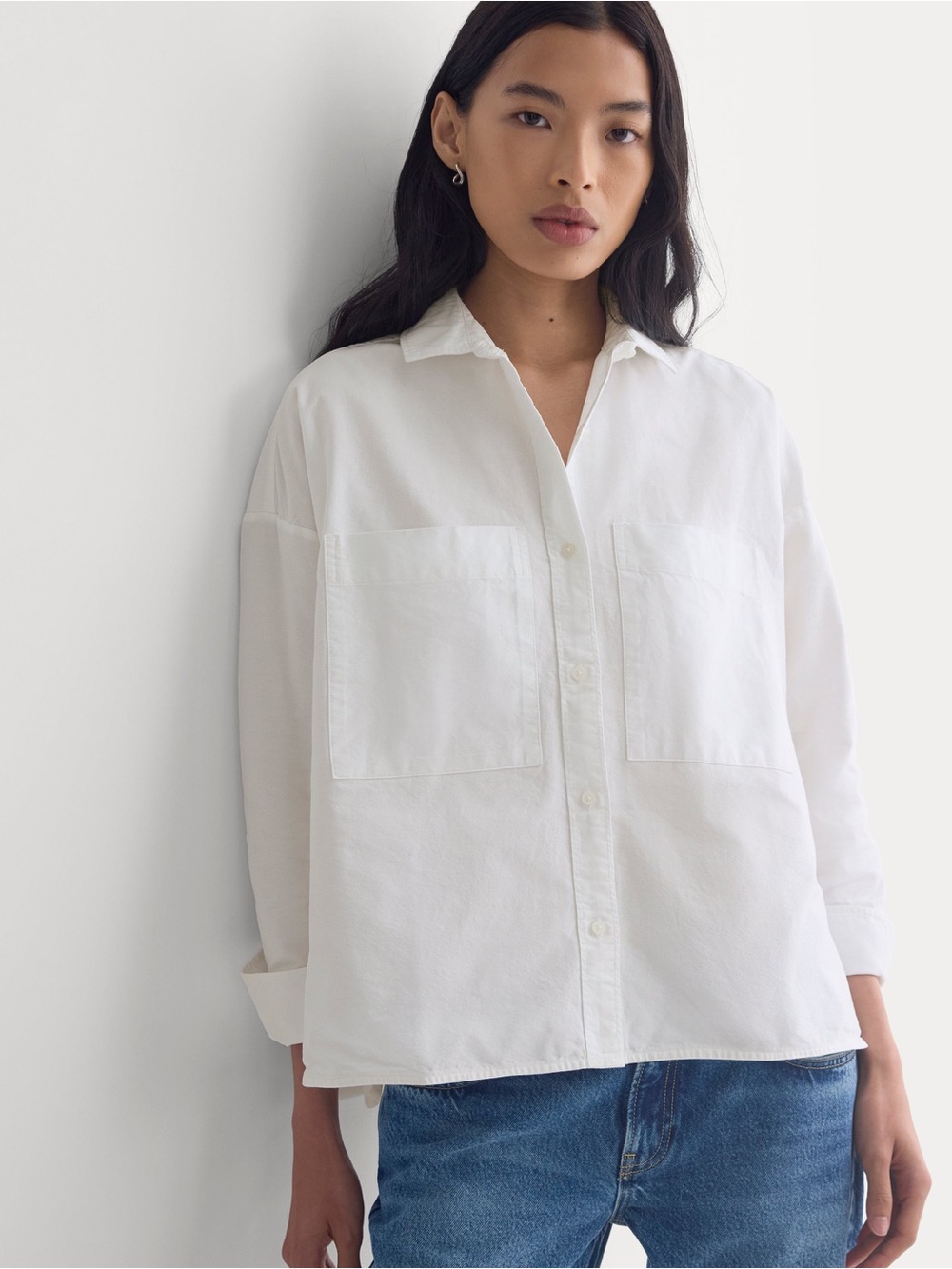 Everlane Boxy Oxford Shirt XXS